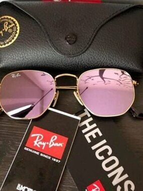 Authentic Ray-Ban Hexagonal 3548N 51MM
